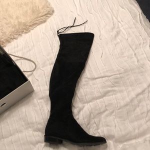 Marc Fisher over the knee suede boots